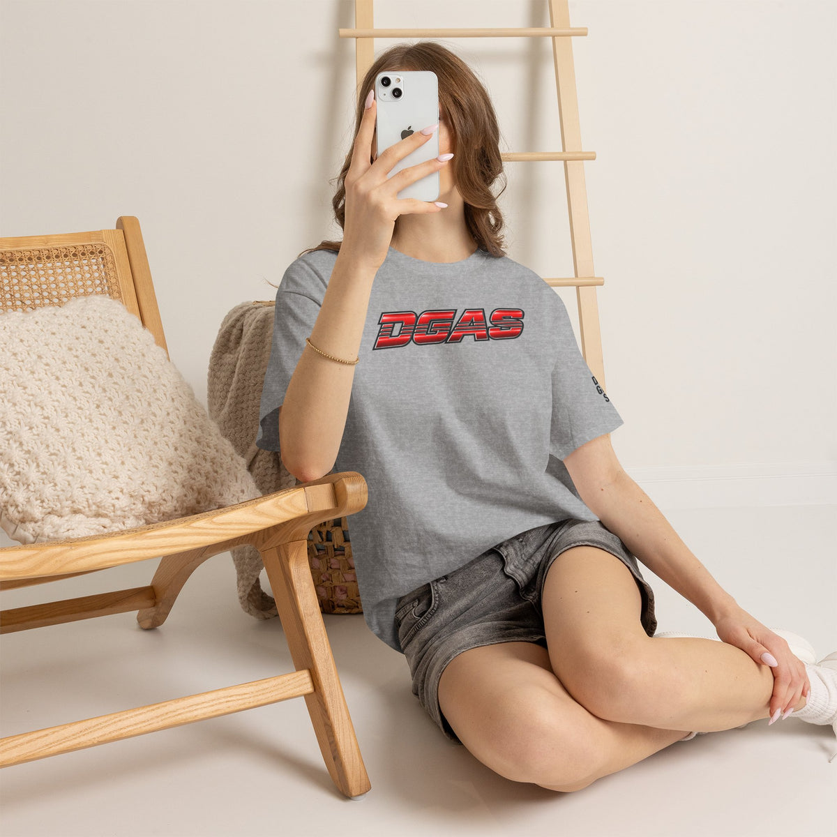 DGAS (Dont Give A Shit) Graphic Tee — Retro Bold Logo T‑Shirt