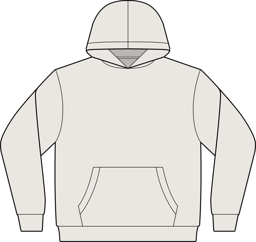 Women's Relaxed Faded Hoodie — Minimal 'Psycho' Chest Logo