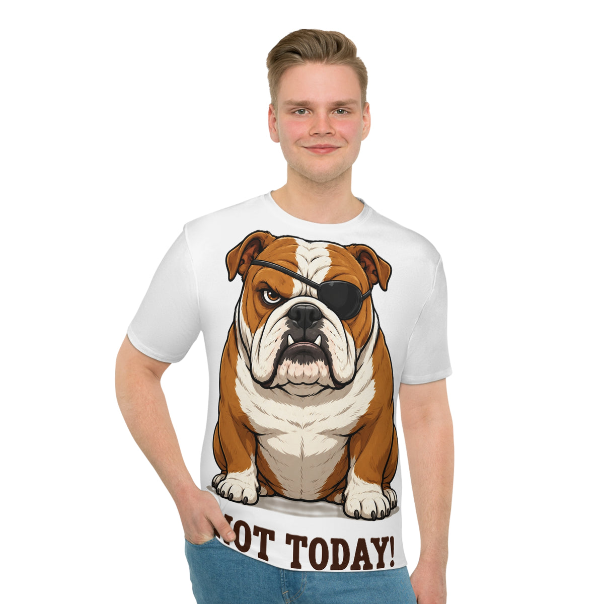 Not Today Bulldog T-Shirt
