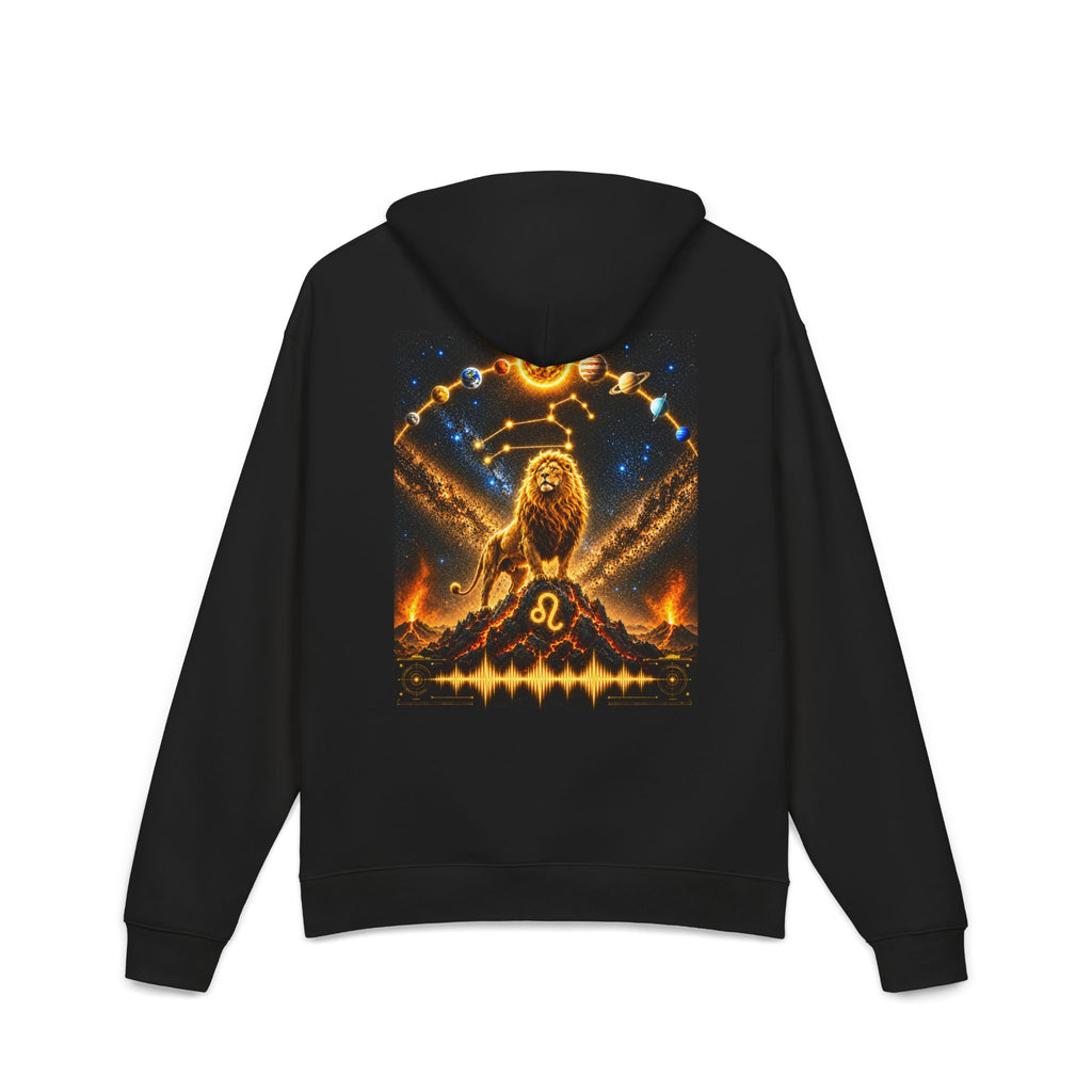 Leo Zodiac Lion Hoodie — Astrology Constellation Graphic Hoodie