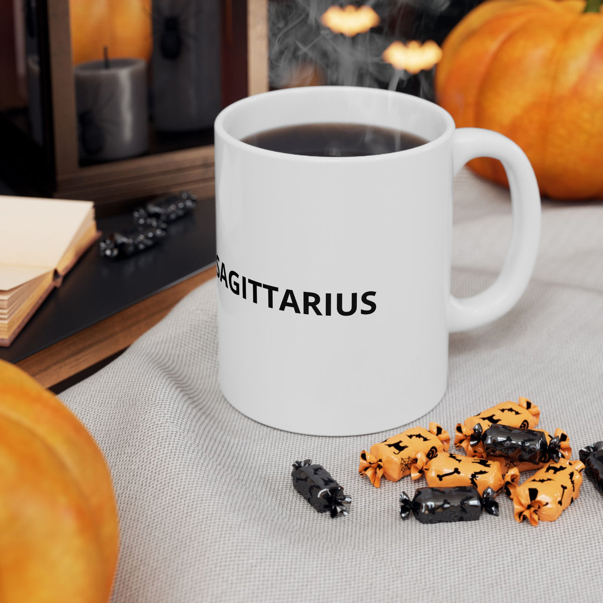 Zodiac Sign SAGITTARIUS -- Ceramic Mug, (11oz, 15oz)