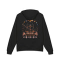 Libra Scales Zodiac Hoodie — Celestial Astrology Graphic Sweatshirt
