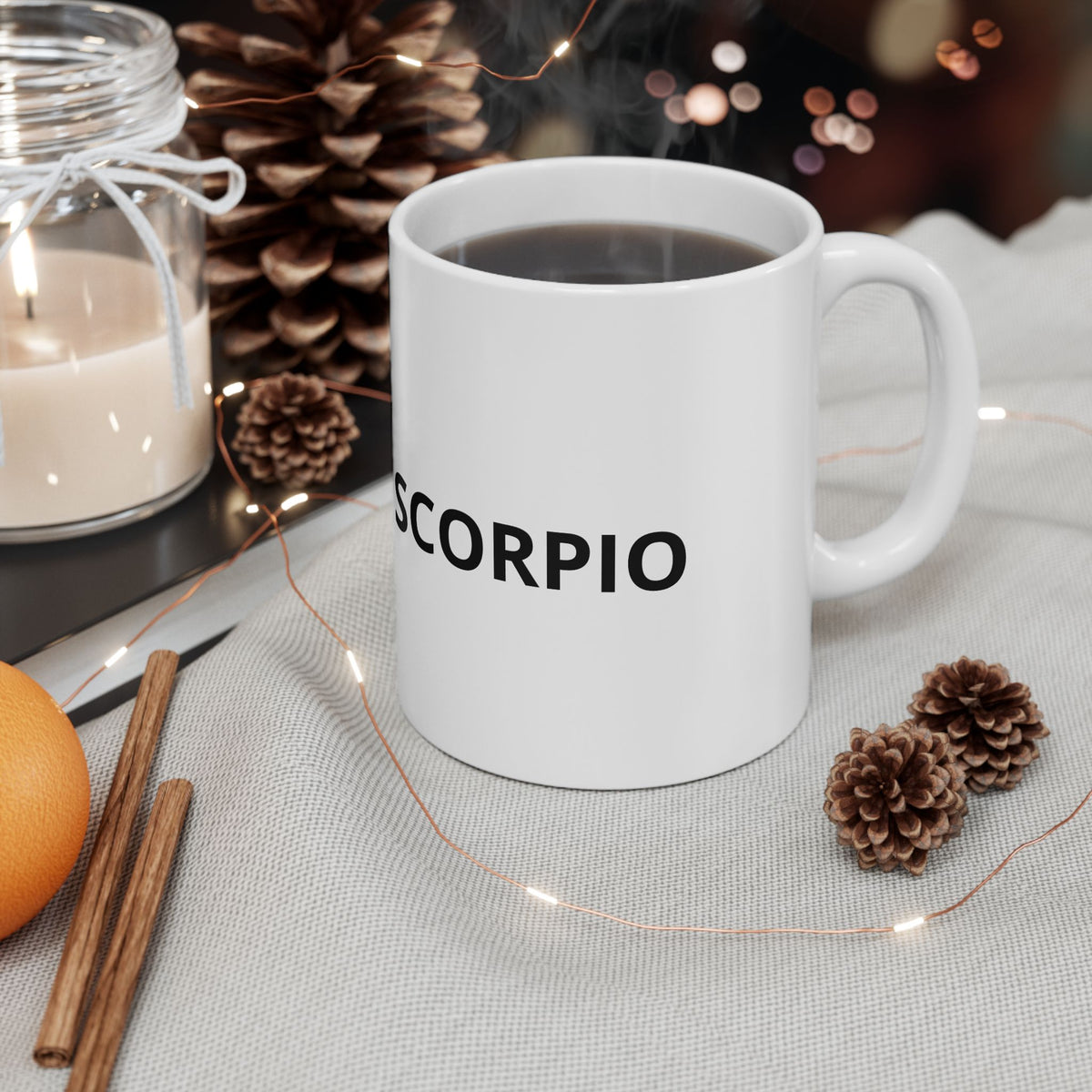Zodiac Sign SCORPIO -- Ceramic Mug, (11oz, 15oz)