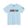 DGAS Dont Give A Shit Retro Rainbow Logo T‑Shirt