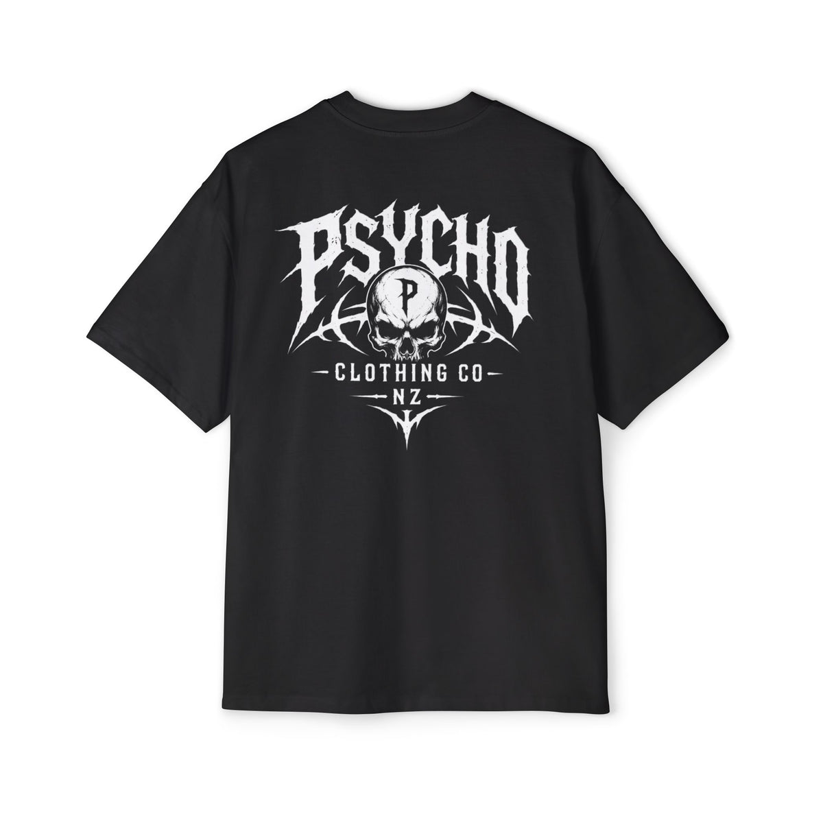 Psycho Clothing Company NZ  - Men's Heavy Oversized Tee