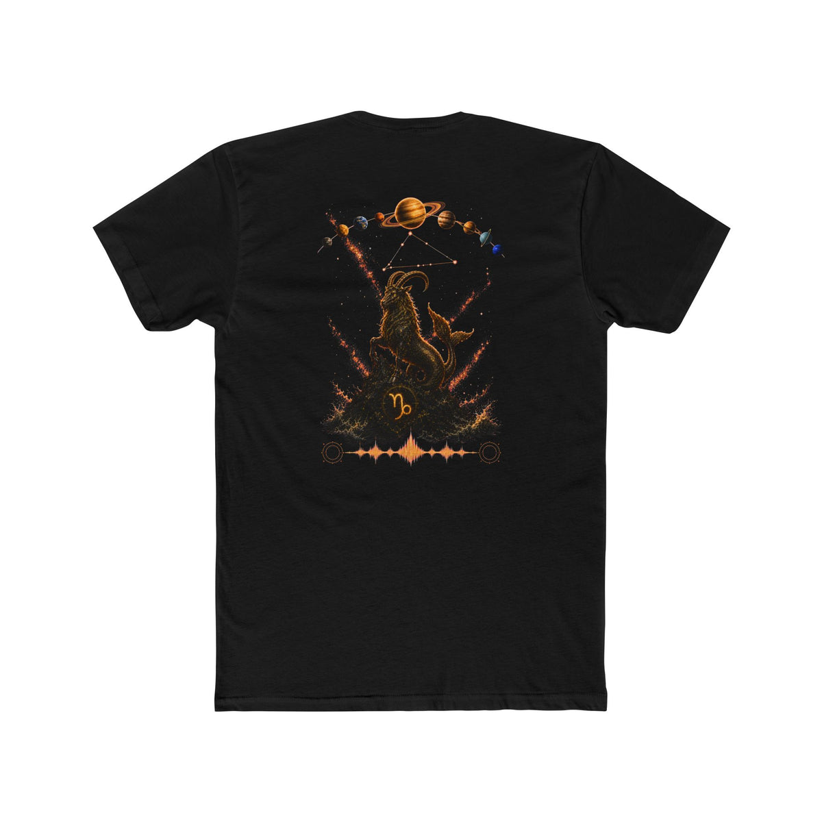 Capricorn Constellation Tee — Zodiac Goat Graphic T-Shirt