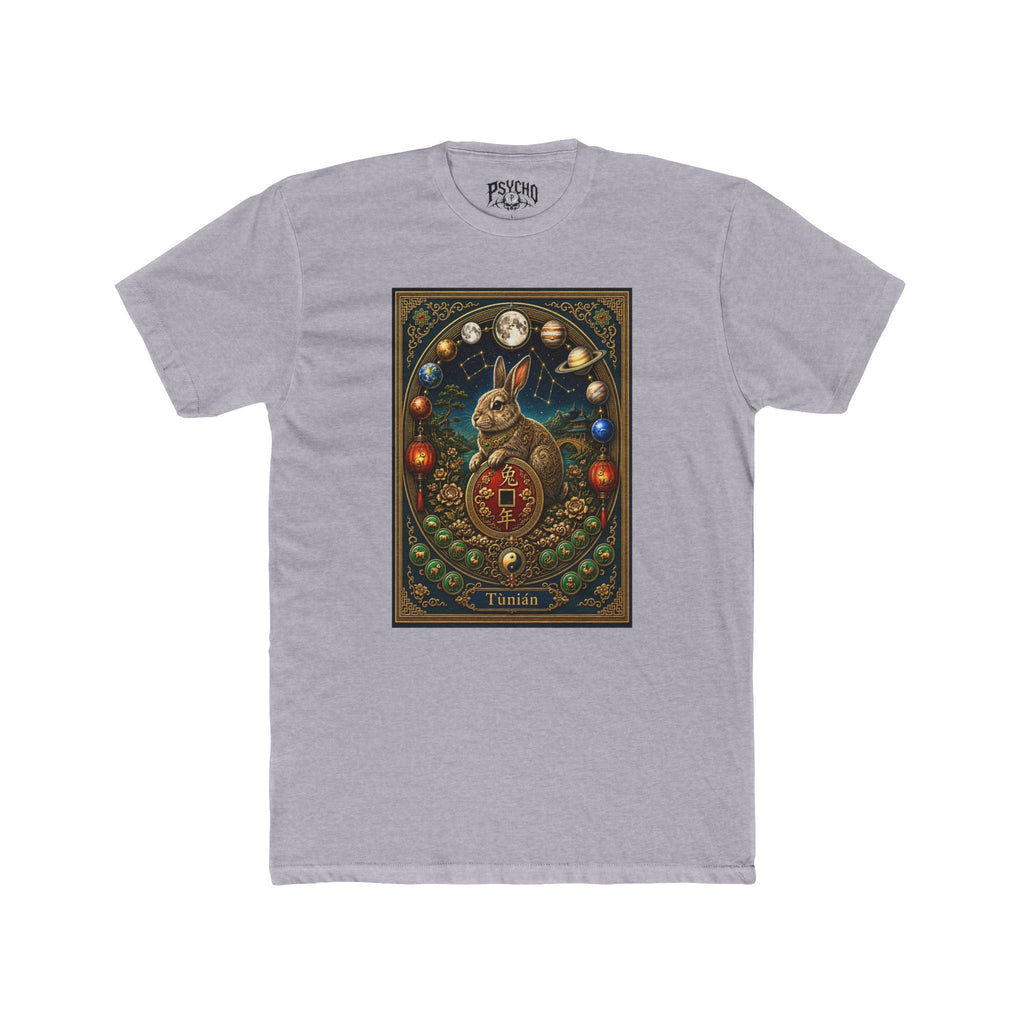 Mystic Rabbit Tarot Tee — Astrological Rabbit Graphic T-Shirt
