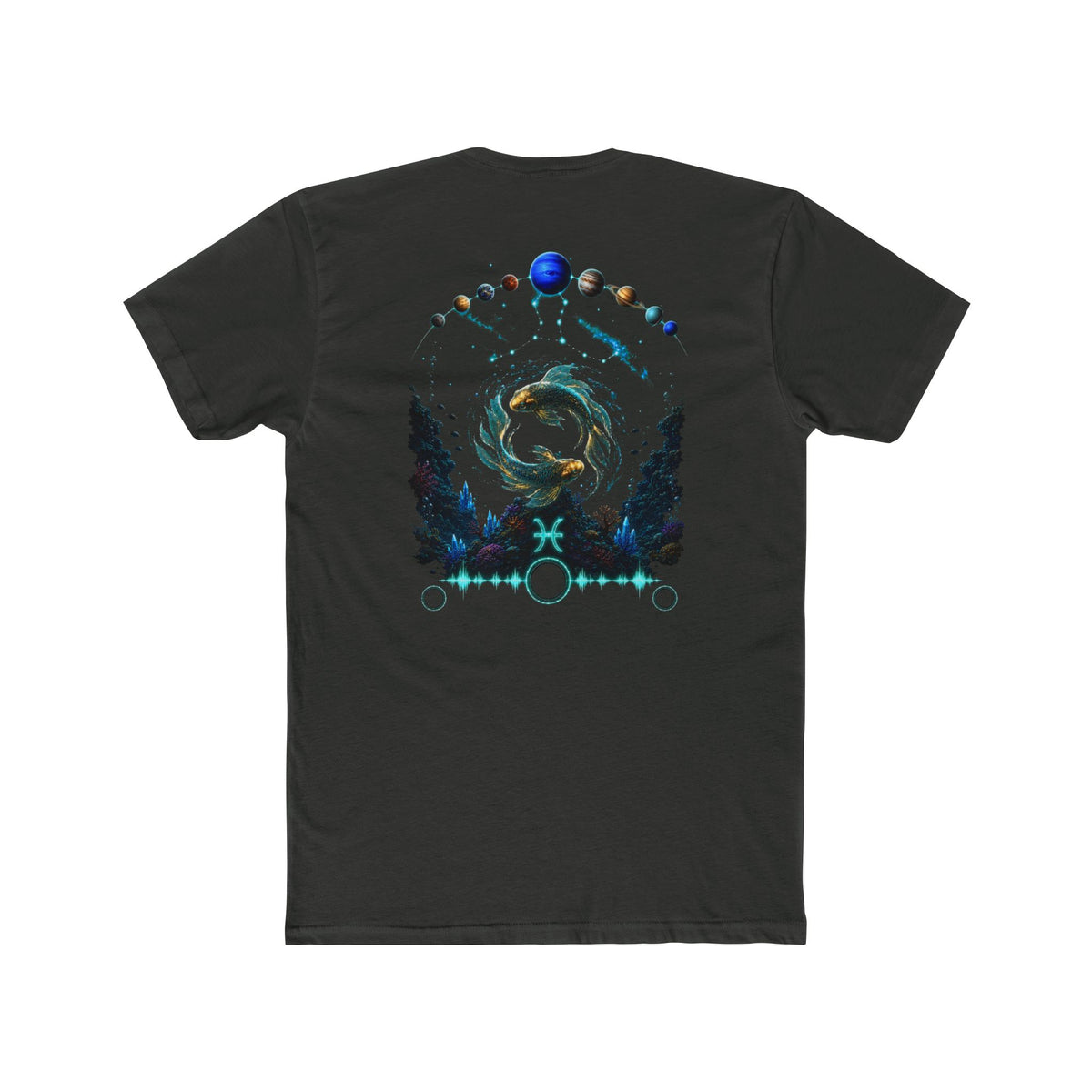 Pisces Constellation Zodiac Tee — Celestial Fish Astrology T-Shirt